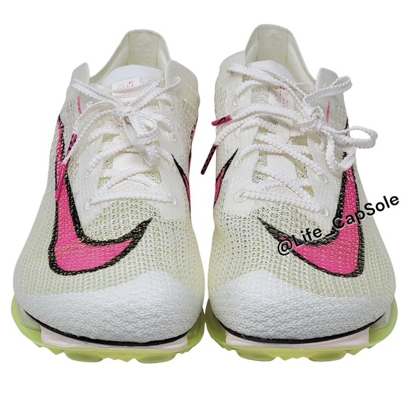 Size 12.5 Nike Air Zoom Victory Track &‎ Field Spikes Sail Pink CD4385-101 Men's - Picture 3 of 11